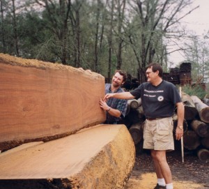 1,700 year old River-Recovered® heart cypress log